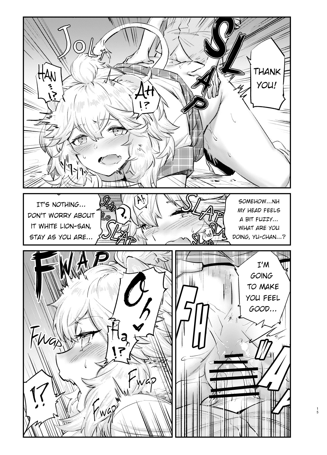 Hentai Manga Comic-White Lion's Naptime-Read-14